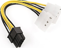 Dark DK-CB-P104 Molex PCI-E Güç Kablosu Dönüştürücü