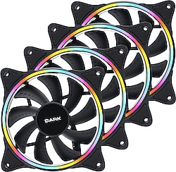 Dark Solid FRGB DKCF126F 4'lü 12 cm Kasa Fanı