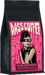 Dass Coffee Kolombiya Medellin Öğütülmüş Kağıt Filtre 1 kg