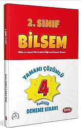 Data Yayınları 2. Sınıf Bilsem 4 Fasikül Deneme Sınavı