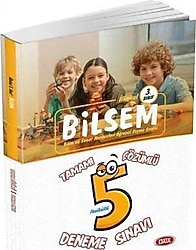 Data Yayınları 3. Sınıf Bilsem 5 Deneme Sınavı