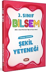 Data Yayınları 3. Sınıf Bilsem Şekil Yeteneği