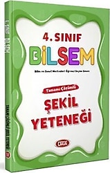 Data Yayınları 4. Sınıf Bilsem Çözümlü Şekil Yeteneği