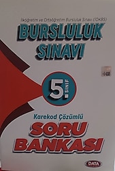 Data Yayınları 5. Sınıf Bursluluk Sınavı Soru Bankası