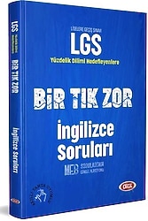 Data Yayınları 8. Sınıf LGS Bir Tık Zor İngilizce Soruları