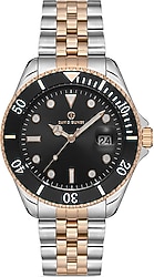 David Guner DG-8230GA-E2 Rose Gold-Siyah Erkek Kol Saati