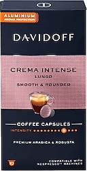Davidoff Crema Intense Lungo Smooth ve Rounded Kapsül Kahve 10'lu