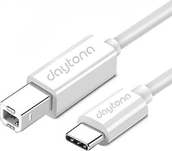 Daytona TB1-2 2 m Type-C Yazıcı Kablosu