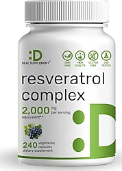 Deal Supplement Resveratrol Complex 2000 mg 240 Kapsül