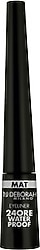 Deborah Milano 24 Ore Mat Waterproof Siyah Eyeliner