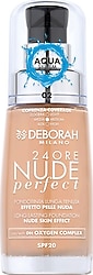 Deborah Milano 24Ore Perfect Nude SPF 20 2 Beige 30 ml Likit Fondöten