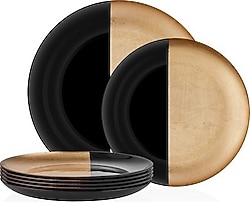 Decorium Monochrome 9-01150012 7 Parça Cam Pasta Takımı