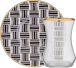 Decorium Monochrome V3 12 Parça 6 Kişilik Çay Seti