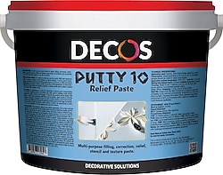 Decos Putty 10 Rölyef 20 kg Duvar Macunu