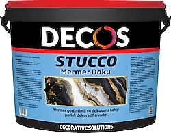 Decos Stucco Mermer Doku 20 kg Kaplama Boyası