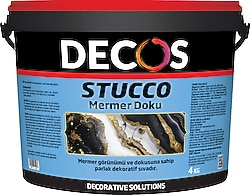 Decos Stucco Mermer Doku 4 kg Kaplama Boyası