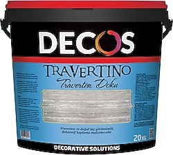 Decos Travertino 20 kg Doku Kaplama Boyası