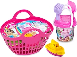 Dede 03470 Barbie Sepetli Plaj Set