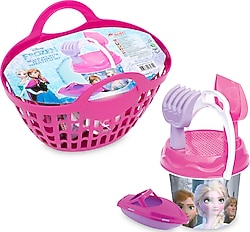 Dede 03471 Frozen Sepetli Plaj Set
