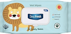Deep Fresh Lovely Babies Aslan 120 Yaprak Islak Mendil