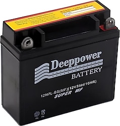 Deeppower 12N7L-BS MF 12 V 7 Ah Motosiklet Aküsü
