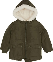 Defacto A2843A525WN Peluş Astarlı Kapüşonlu Erkek Bebek Mont