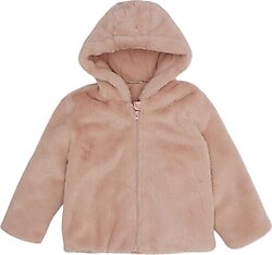 Defacto C5319A525AU Peluş Kız Bebek Mont