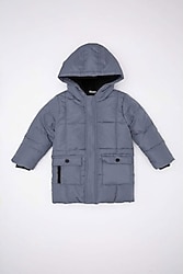 Defacto C5324A524CW Kapüşonlu Erkek Bebek Mont