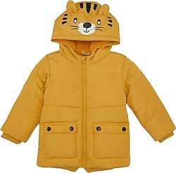 Defacto C7761A524WN Peluş Astarlı Kapüşonlu Erkek Bebek Şişme Mont