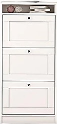 Dekorex AYK-103 3 Düşer Kapaklı Ayakkabılık