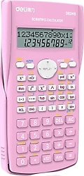 Deli D82MS Pembe 10+2 Haneli Bilimsel Hesap Makinesi