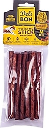 Delibon Deri Twisted Barbekü Soslu 12'li Kalın Burgu Çubuk