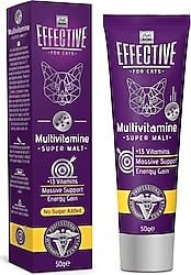 Delibon Effective Multivitamin 50 gr Malt Kedi Macunu