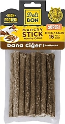 Delibon Super Munchy Dana Ciğerli 15'li Kalın Çubuk