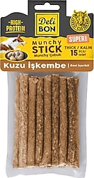 Delibon Super Munchy Kuzu İşkembeli 15'li Kalın Çubuk