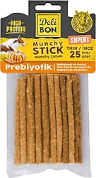 Delibon Super Munchy Prebiyotikli 25'li İnce Çubuk