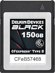 Delkin Devices Black 150 GB CFexpress Type-B Hafıza Kartı