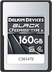 Delkin Devices Black 160 GB CFexpress Type-A Hafıza Kartı