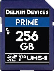 Delkin Devices Prime UHS-II V60 256 GB Hafıza Kartı