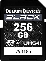 Delkin Devices Black 256 GB SDXC UHS-II V90 SD Kart