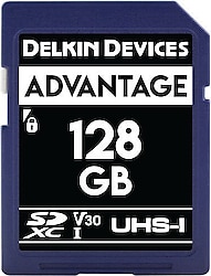 Delkin Devices Advantage 128 GB SDXC Hafıza Kartı