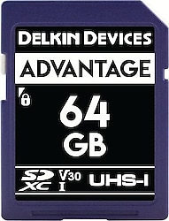 Delkin Devices Advantage 64 GB SDXC Hafıza Kartı