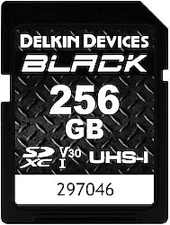 Delkin Devices Black 256 GB SDXC UHS-I V30 Hafıza Kartı