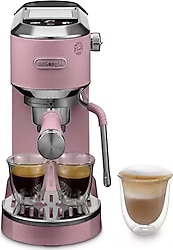 Delonghi Dedica Duo EC890.PK Pembe Manuel Espresso Makinesi