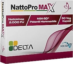 Delta Nattopromax 30 Vegan Kapsül