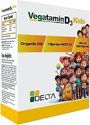 Delta Vegatamin D3 Kids 400 IU 20 ml Sprey