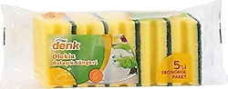 Denk Oluklu Bulaşık Süngeri 5'li