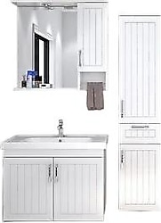 Denko Lotus Boy Dolaplı 80 cm Banyo Dolabı