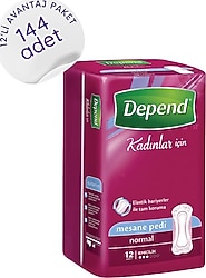 Depend Normal 12'li 12 Paket Mesane Pedi