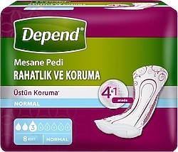 Depend Normal 8'li Mesane Pedi